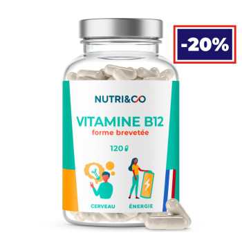 Vitamine B12 active et biodisponible en gélule : bienfaits, avis et achat