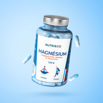 Magnésium bisglycinate naturel avec B6 en gélule Nutri&Co