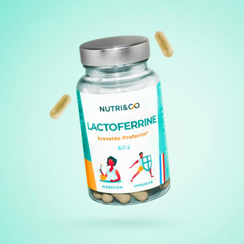 Lactoferrine : complément alimentaire pour la digestion et l'immunité