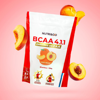 BCAA 4.1.1 vegan en poudre avec EAA : utilité, avis et achat