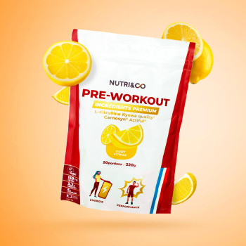 Pre Workout Nutri&Co : Booster de Performances Sans Effet Secondaire