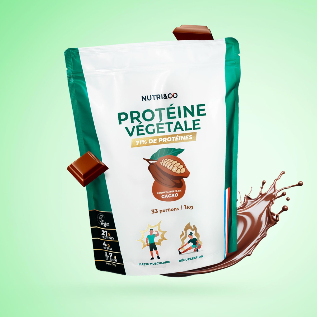 Protéine Végétale en poudre : bienfaits, avis et achat - Nutri&Co