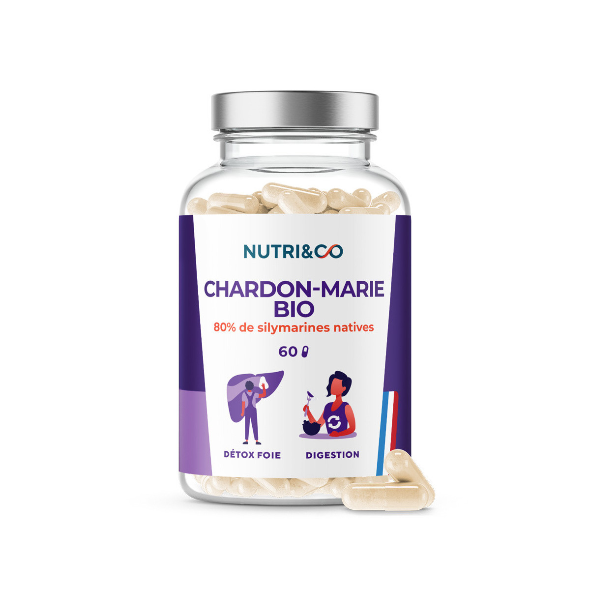 Chardon-Marie Silymarine en gélules : bienfaits, avis et achat