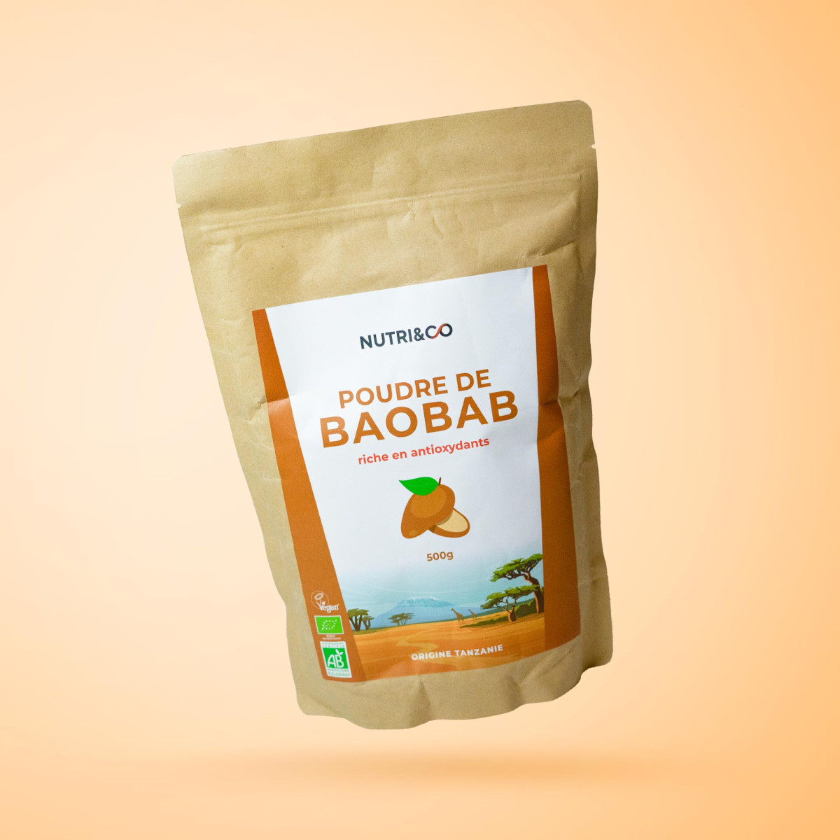 Poudre de baobab bio