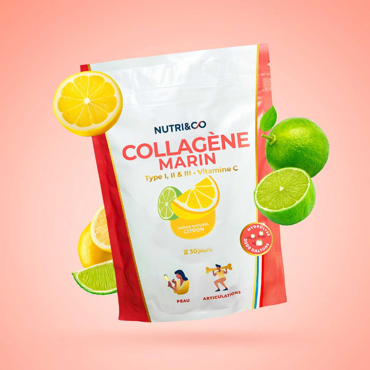 Collagène marin Citron Collagène marin Citron