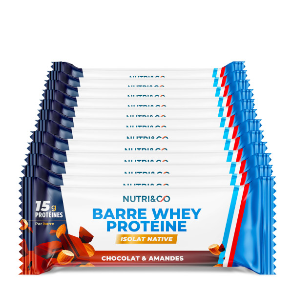 Barres protéine Whey x12