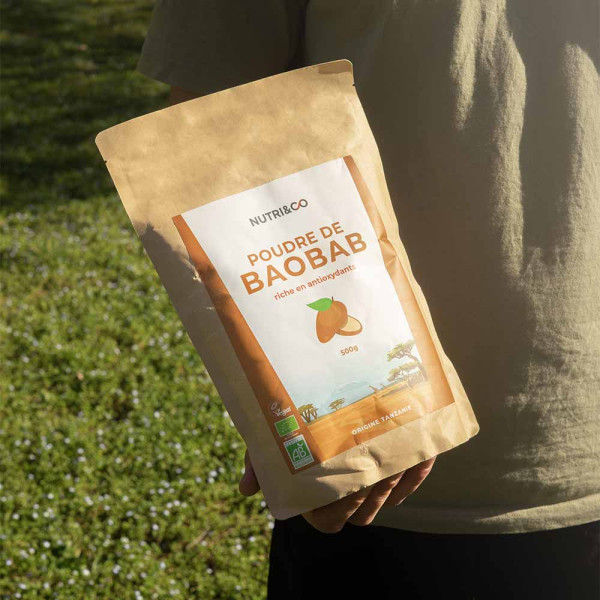 Poudre de baobab bio