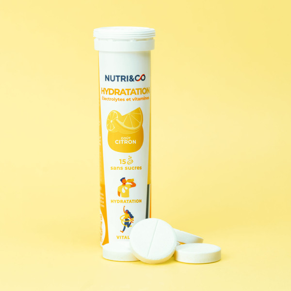 Electrolytes en pastille pour l'hydratation