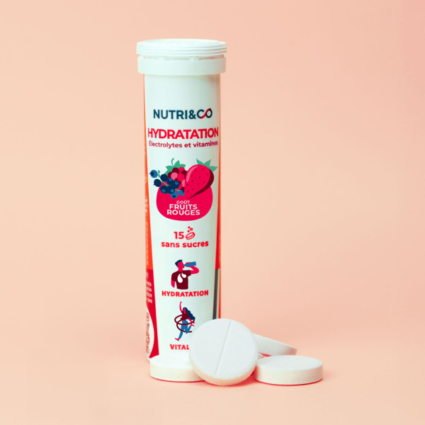 Electrolytes en pastille pour l'hydratation