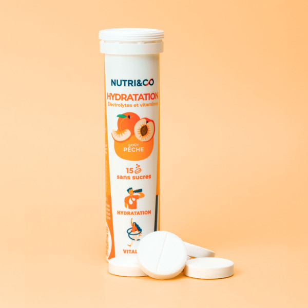 Electrolytes en pastille pour l'hydratation