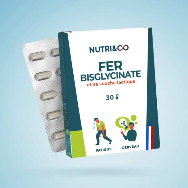 Complément alimentaire Fer Bisglycinate en gélule : bienfaits, avis et achat