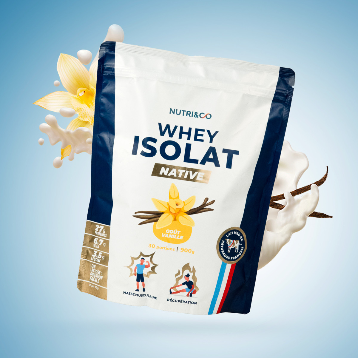 Whey Isolate Native Vanille Whey Isolate Native Vanille