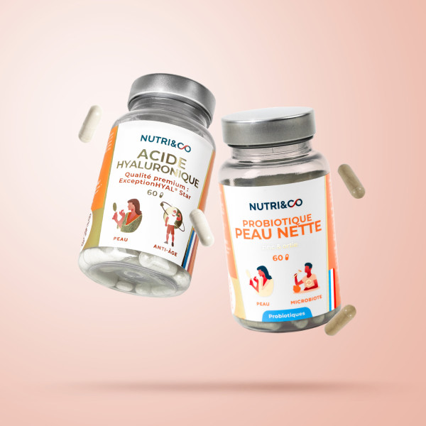 Complément alimentaire pour la peau et les imperfections