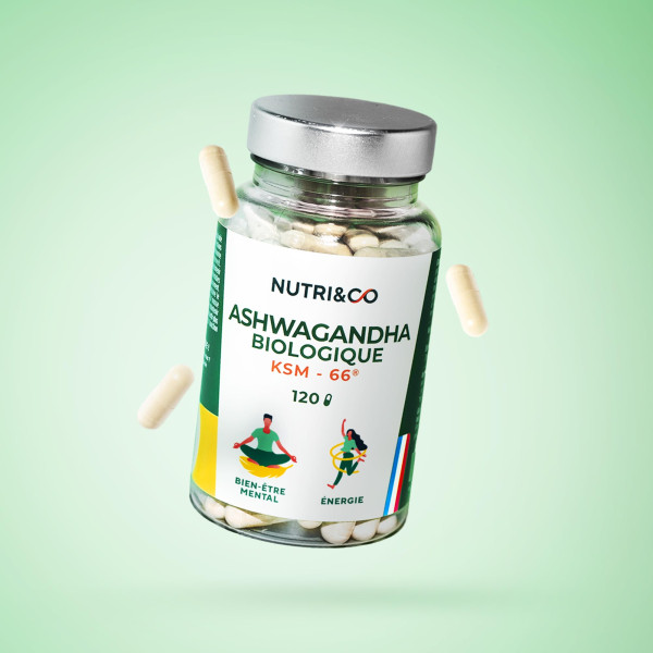 Ashwagandha Bio KSM-66® en gélule : bienfaits, avis et achat