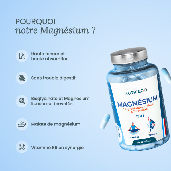 Choisir le magnésium Nutri&Co Choisir le magnésium Nutri&Co