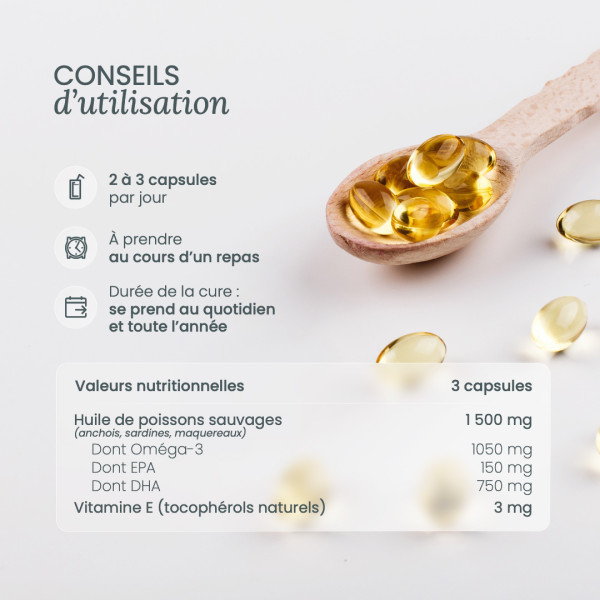 Prendre des omégas 3