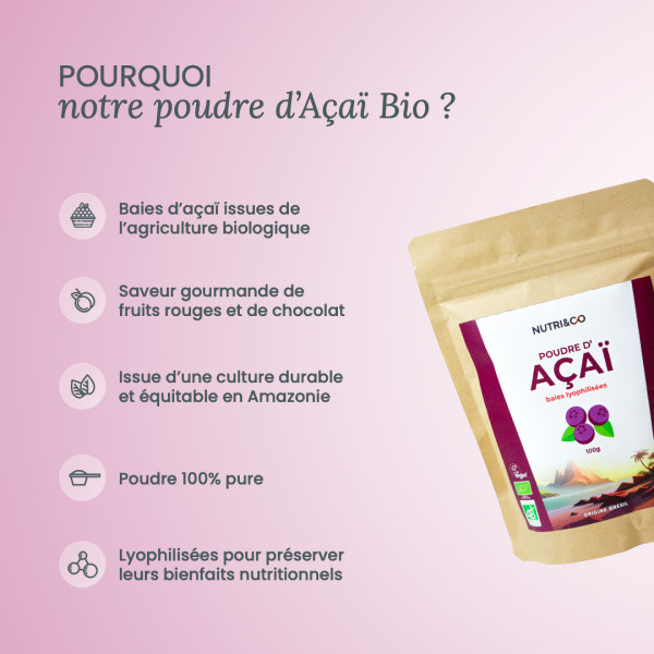 Poudre Açai bio