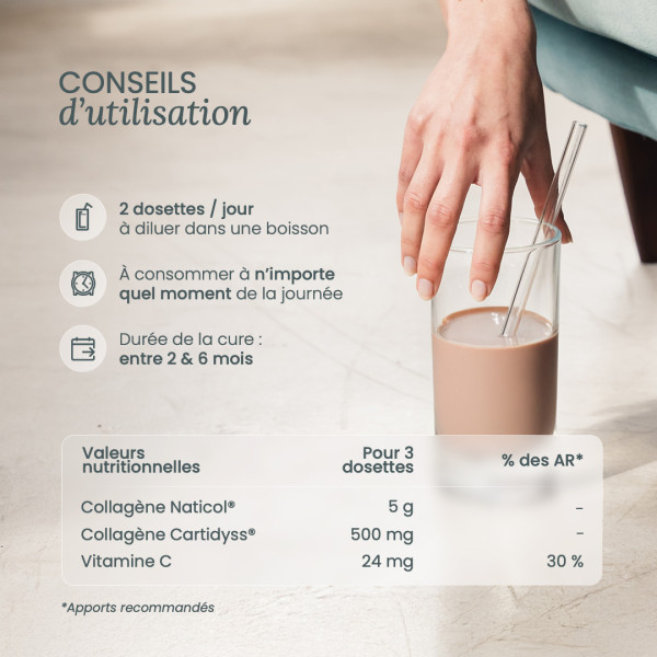 Collagène marin hydrolysé en poudre – peau & articulations | Nutri&Co
