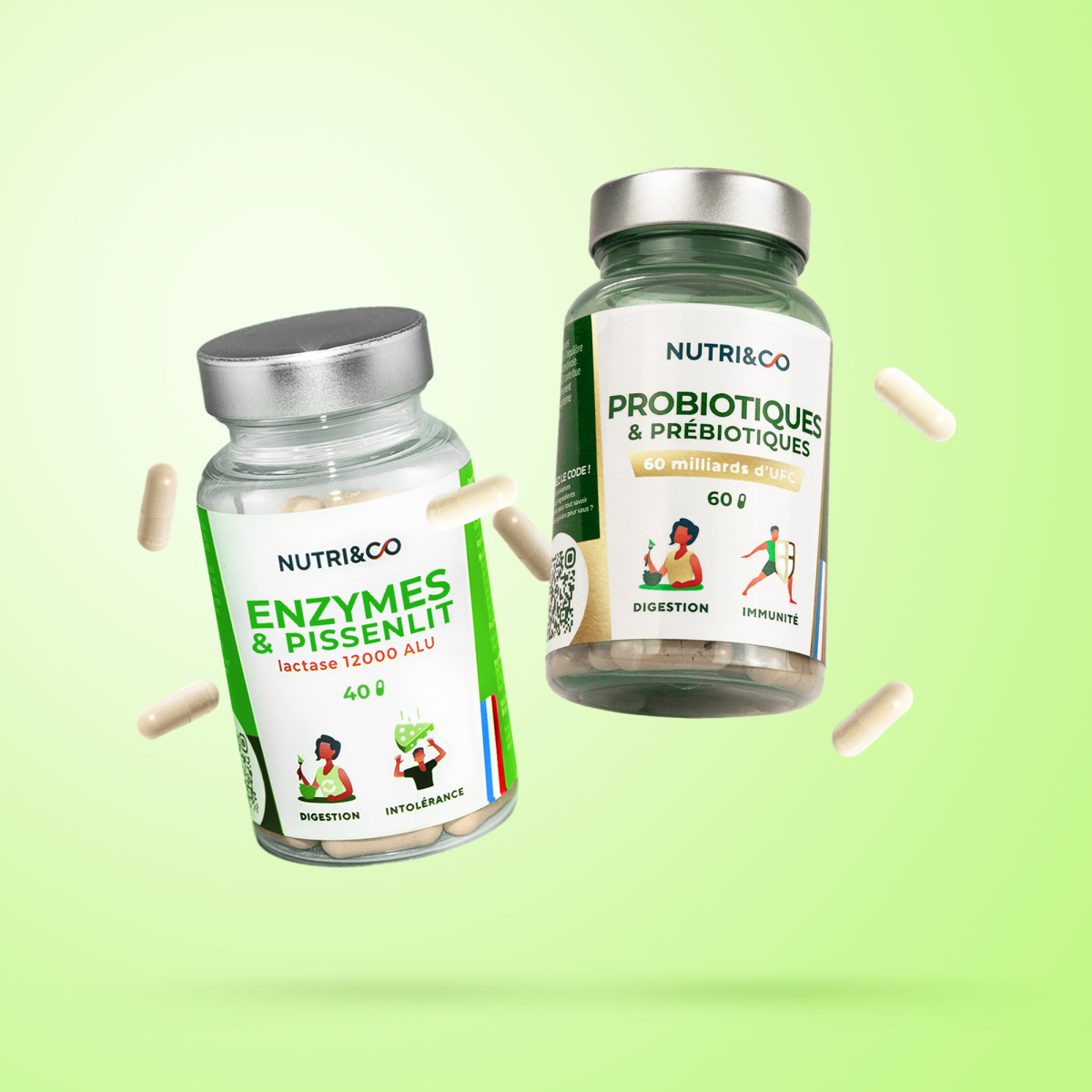 Difficult digestion pack to ease digestive disorders - Nutri&Co