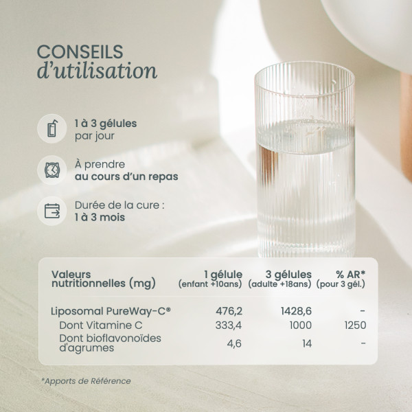 Vitamine C en comprimé effervescent - Nutri&Co