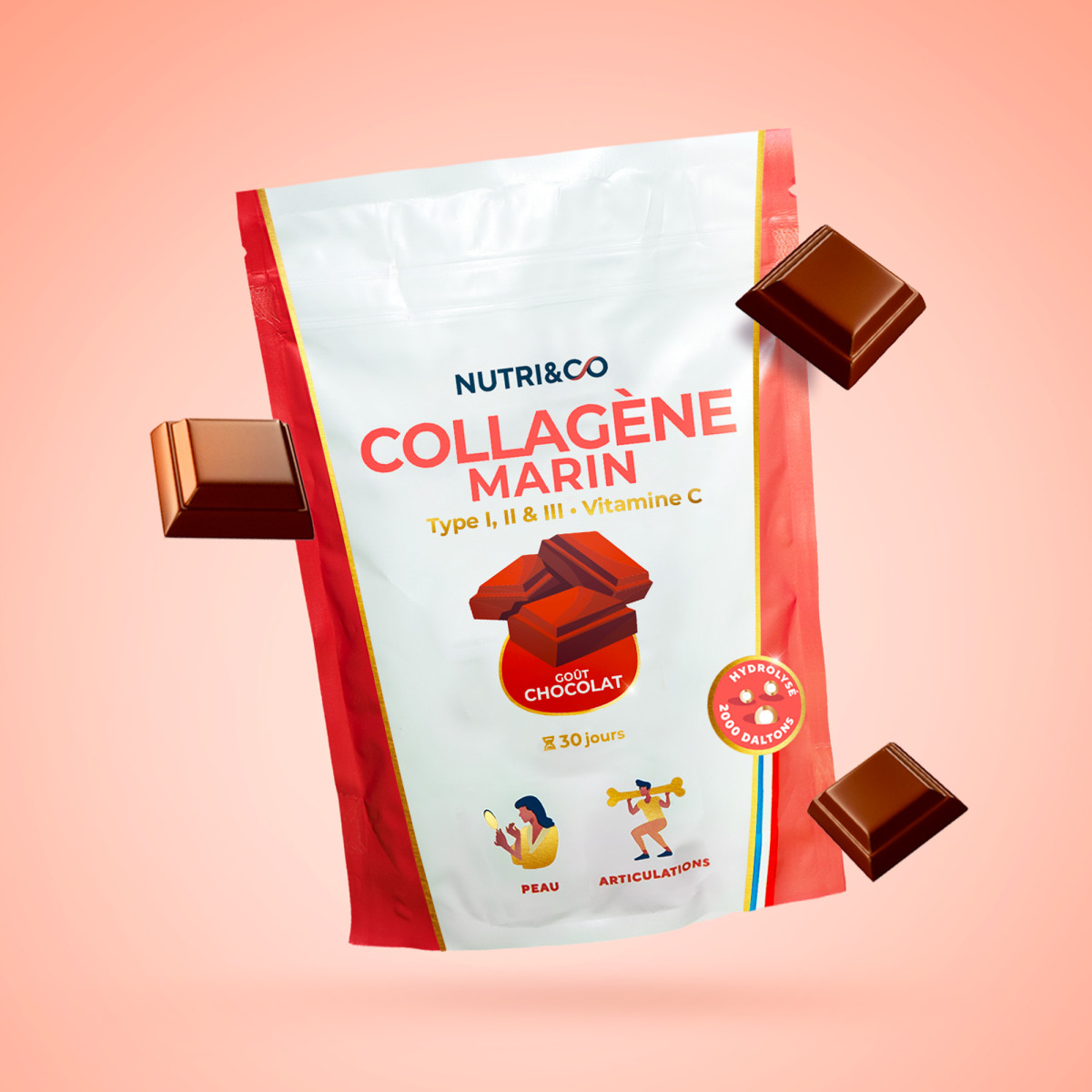 Collagene marin Chocolat