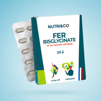 Complément alimentaire Fer Bisglycinate en gélule : bienfaits, avis et achat
