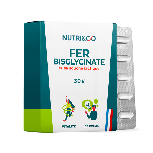 Fer Bisglycinate et sa Souche Lactique