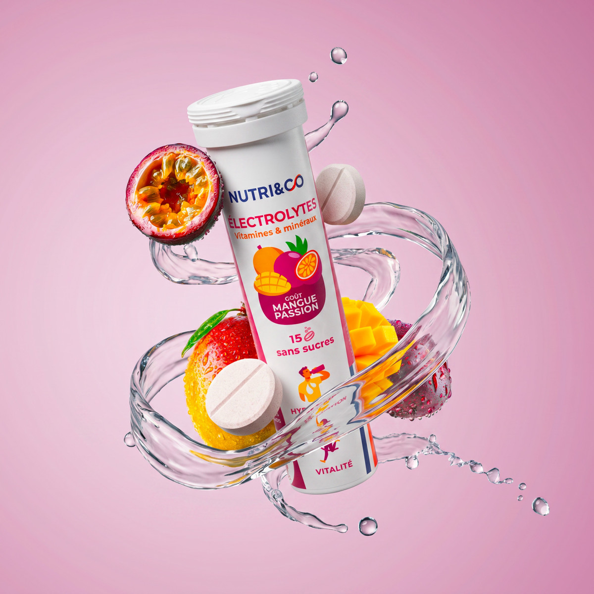 Pastille hydratation