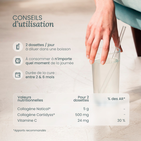 Collagène marin en poudre - peau & articulations | Nutri&Co
