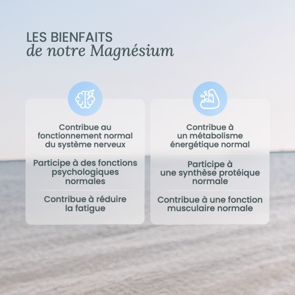 Magnesium en gélule : Haute absorption - Nutri&Co