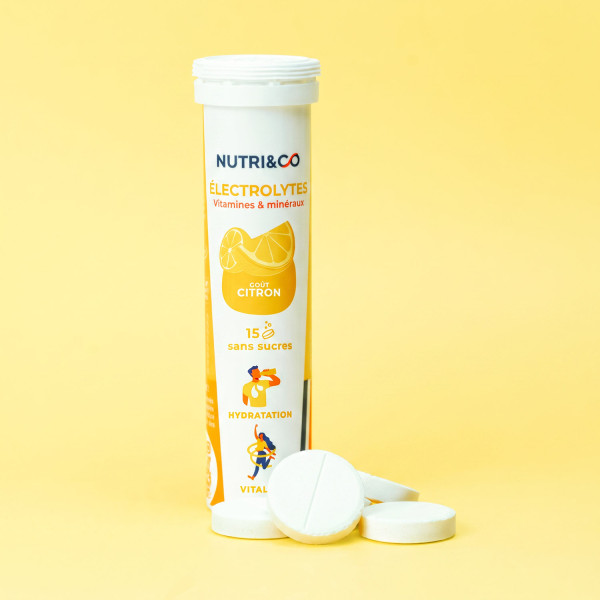 Electrolytes : Pastilles Hydratation sport, sans sucre | Nutri&Co