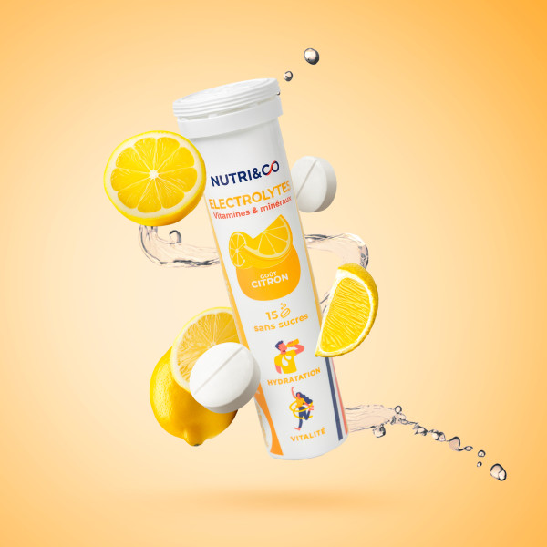 Electrolyte Tablets : Optimal Hydration Before, During & After Sport | Nutri&Co
