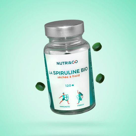 Acheter de la spiruline bio naturelle, bienfaits et propriétés - Nutri&Co
