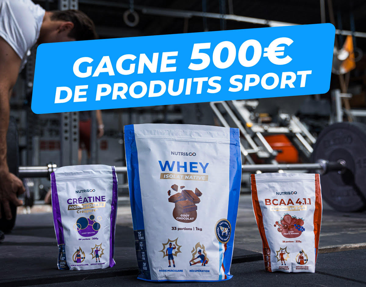 Gagne500€ de produits sport