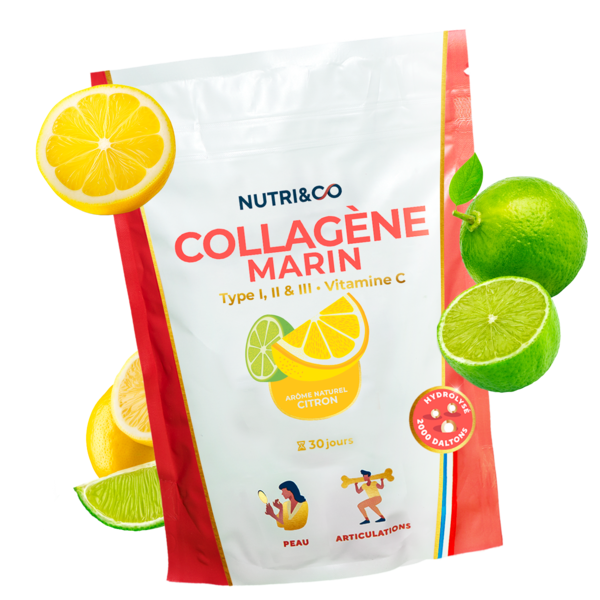 Collagène Matcha - Citron