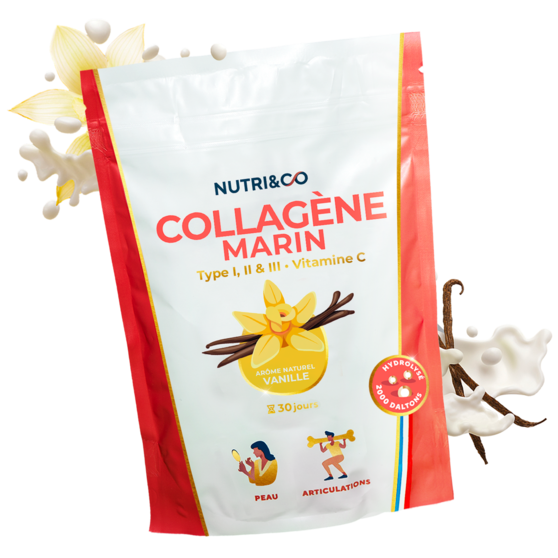 Collagène Matcha - Vanille