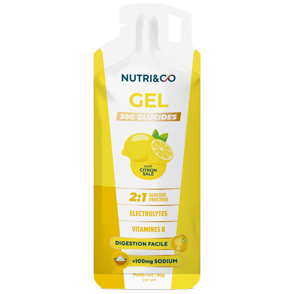 Energy gels - Citron salé