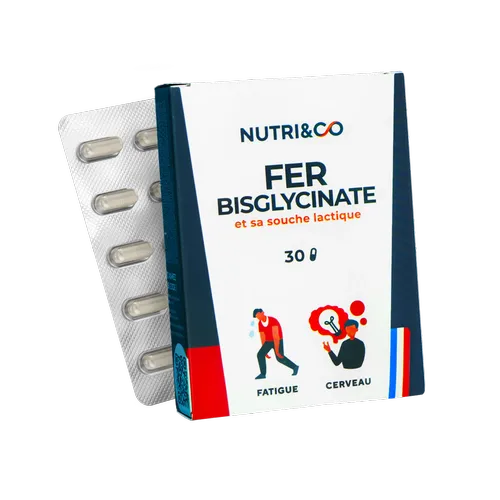 Fer Bisglycinate et sa Souche Lactique