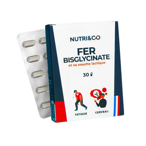 Fer Bisglycinate et sa Souche Lactique