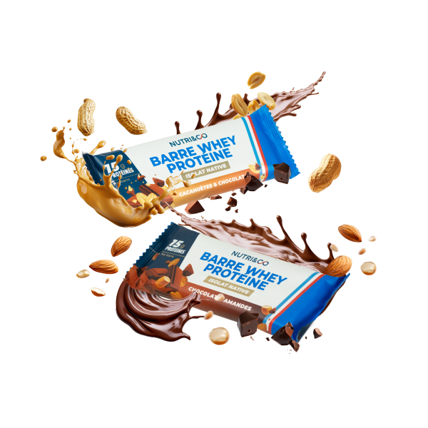 Barres protéine Whey x12