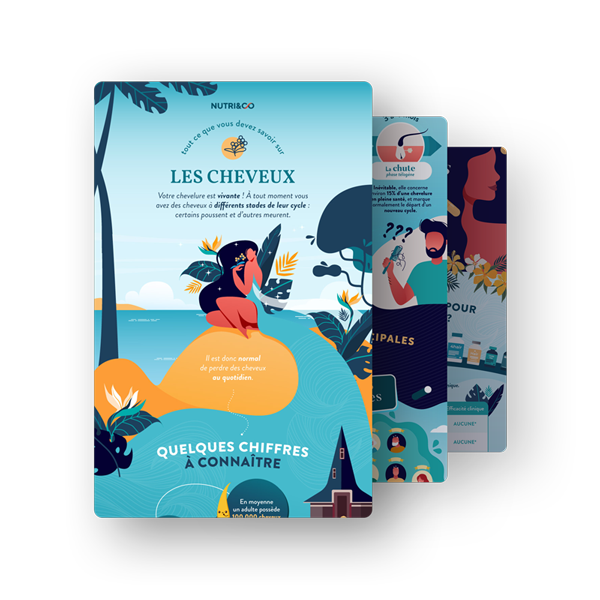 Infographie Complexe Cheveux