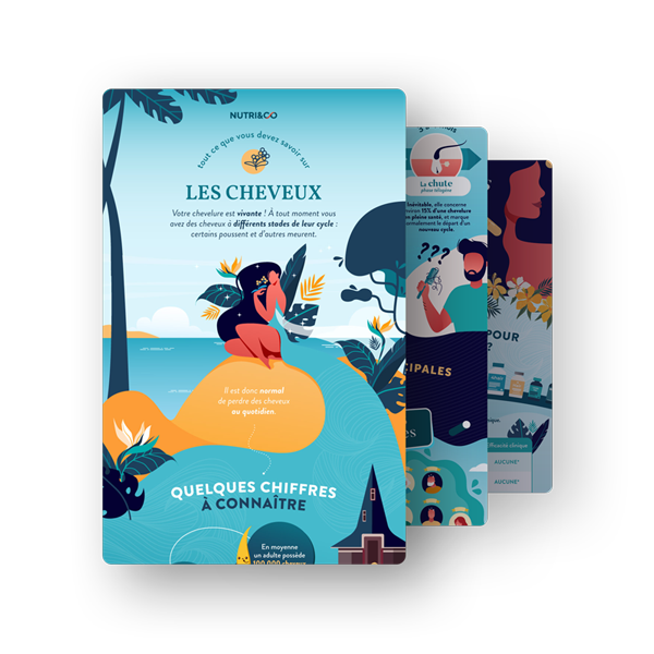 Infographie Complexe Cheveux