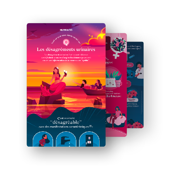 Infographie Cranberry Mannose