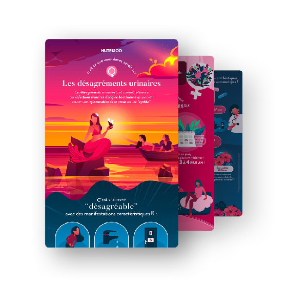 Infographie Cranberry Mannose