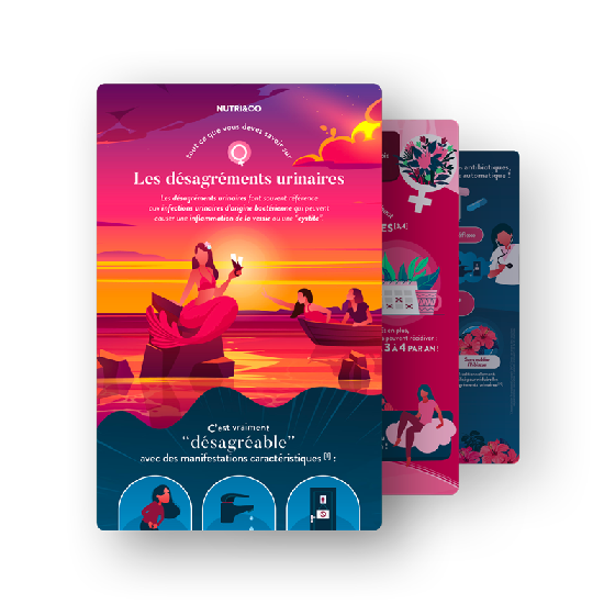 Infographie Cranberry Mannose