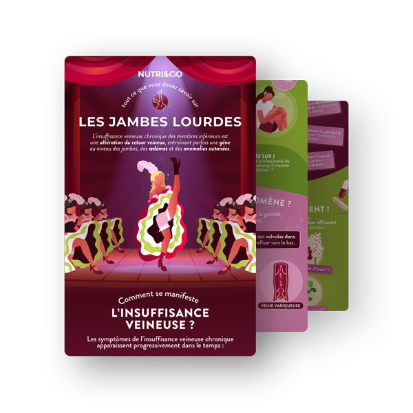 Infographie Jambes Légères