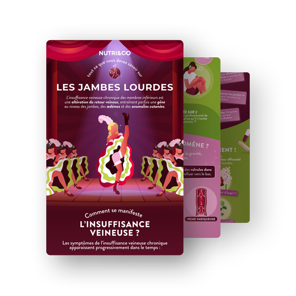 Infographie Jambes Légères