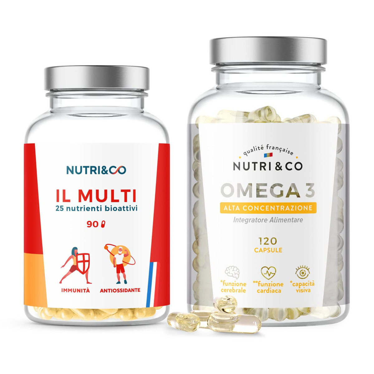 Pack maternità, vitamine e acidi grassi per la gravidanza - Nutri&Co