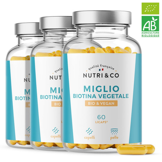 Pack di 3 Miglio & Biotina