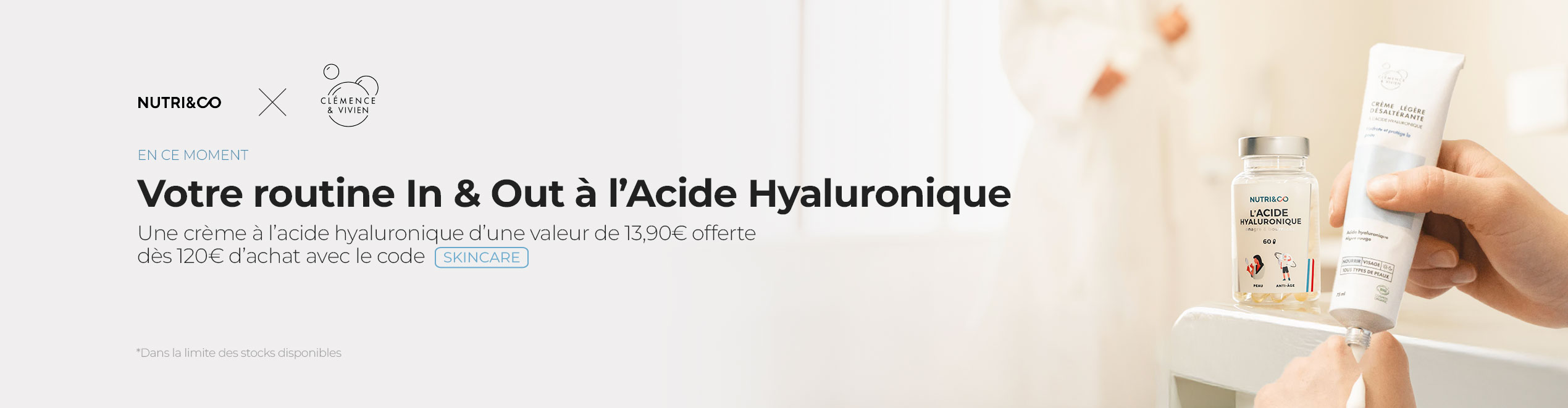 Routine In & Out pour une peau repulpée